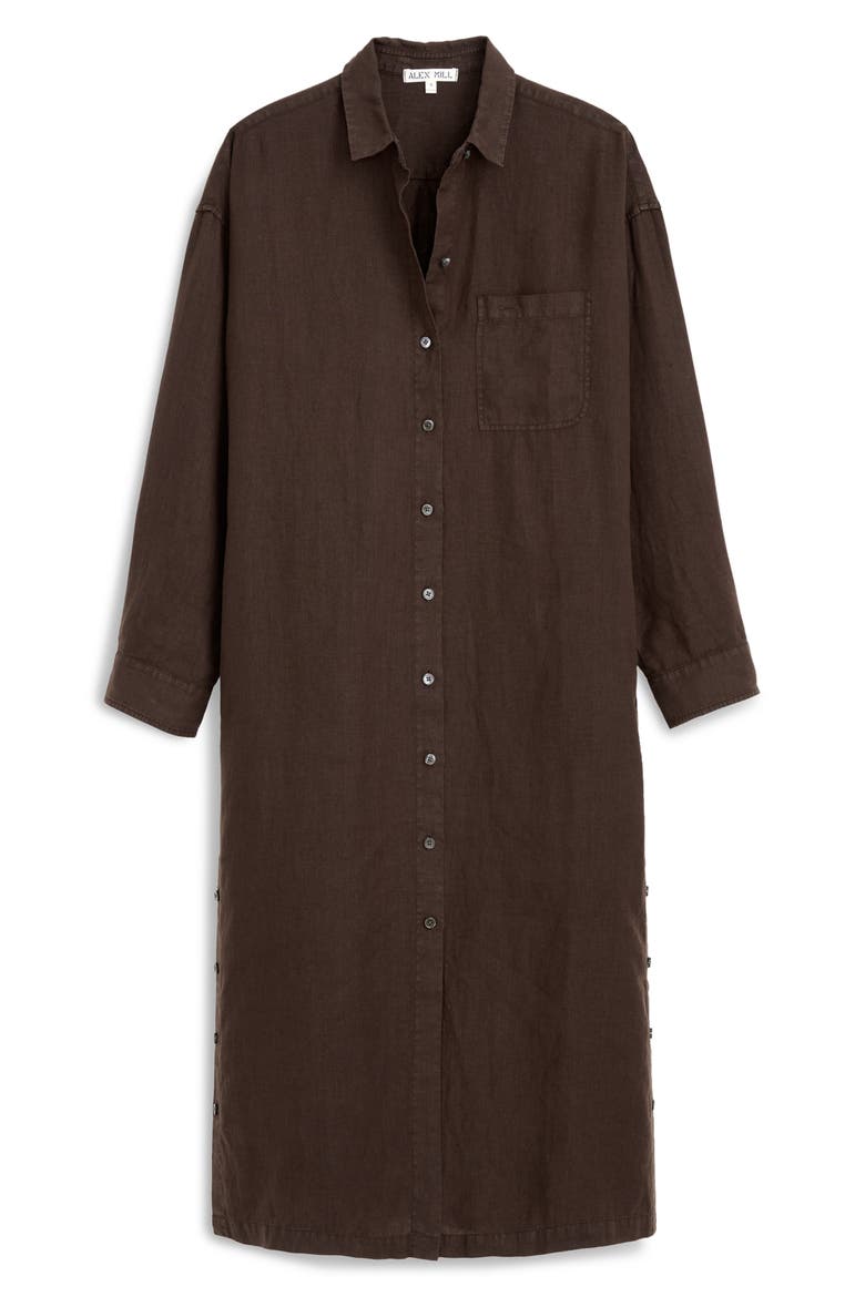 Kerry Linen Midi Shirtdress