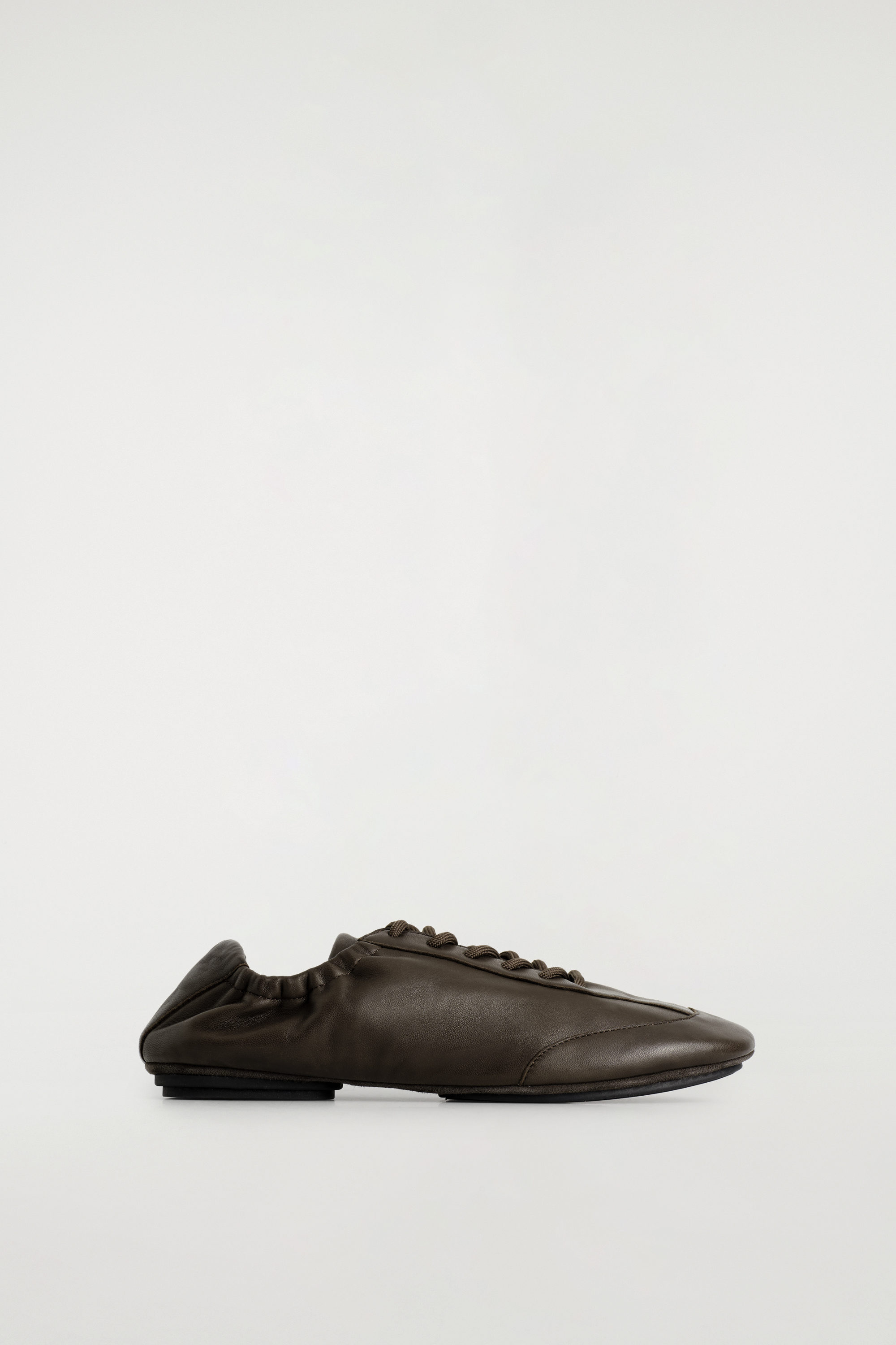 Leather Ballet Trainers