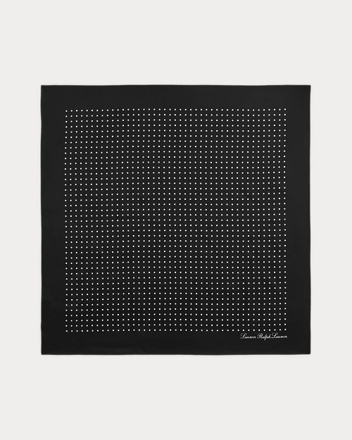 Ralph Lauren, Silk Twill Square Scarf