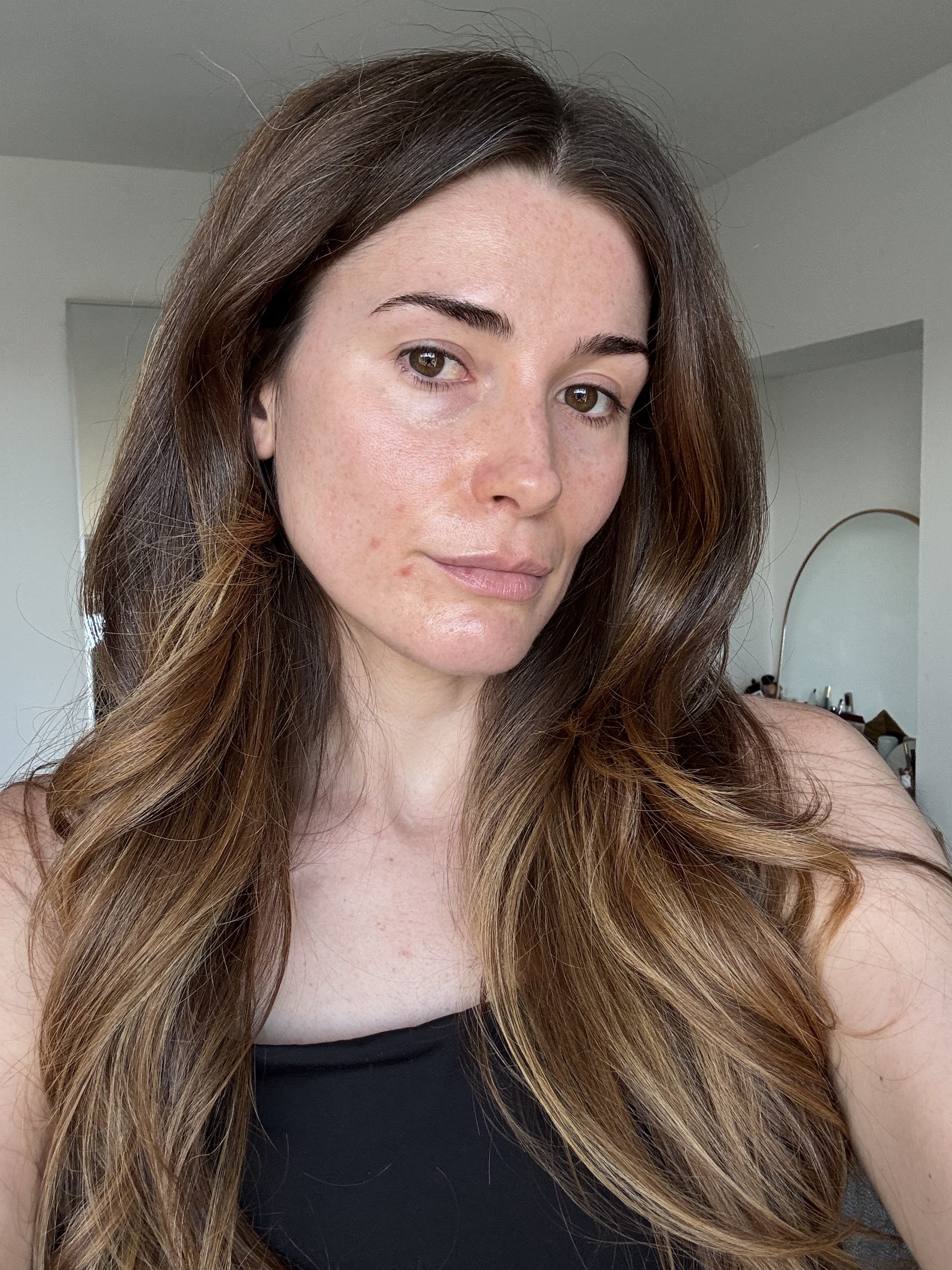 Eleanor's skin before testing