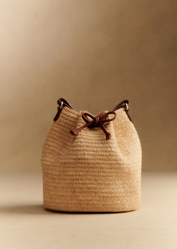 Farrow Bag - Raffia - Raffia - Sézane