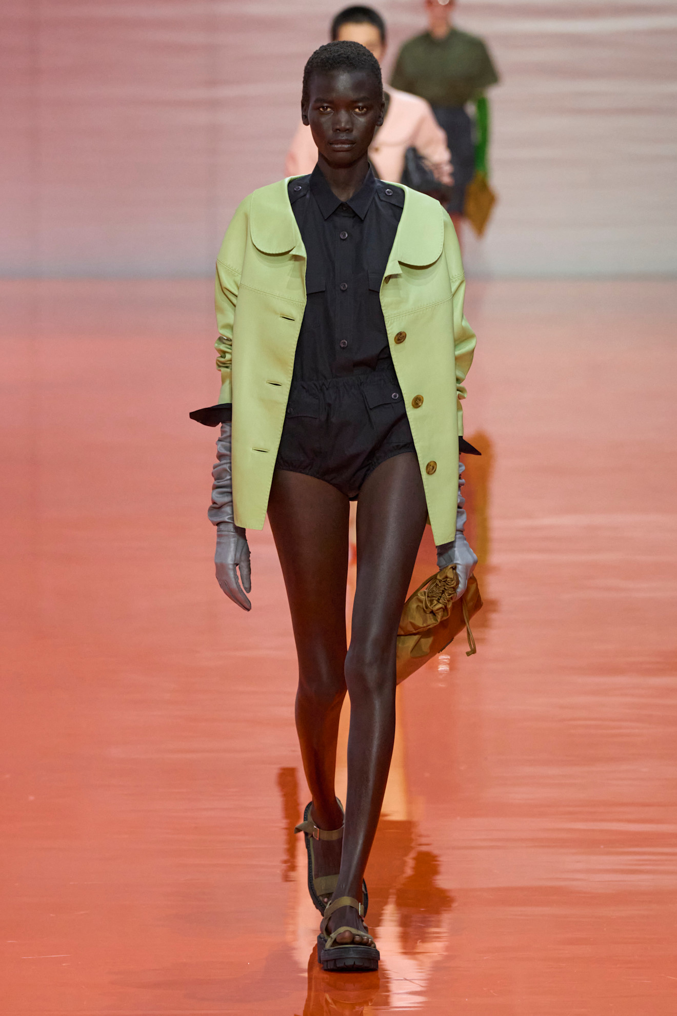 Prada spring/summer 2026 runway model.