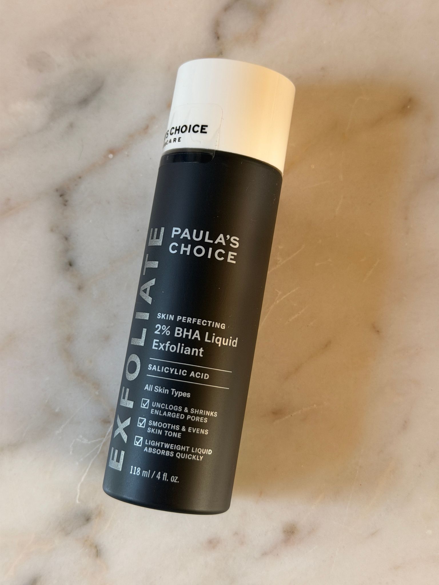 A bottle of the Paula's Choice toner