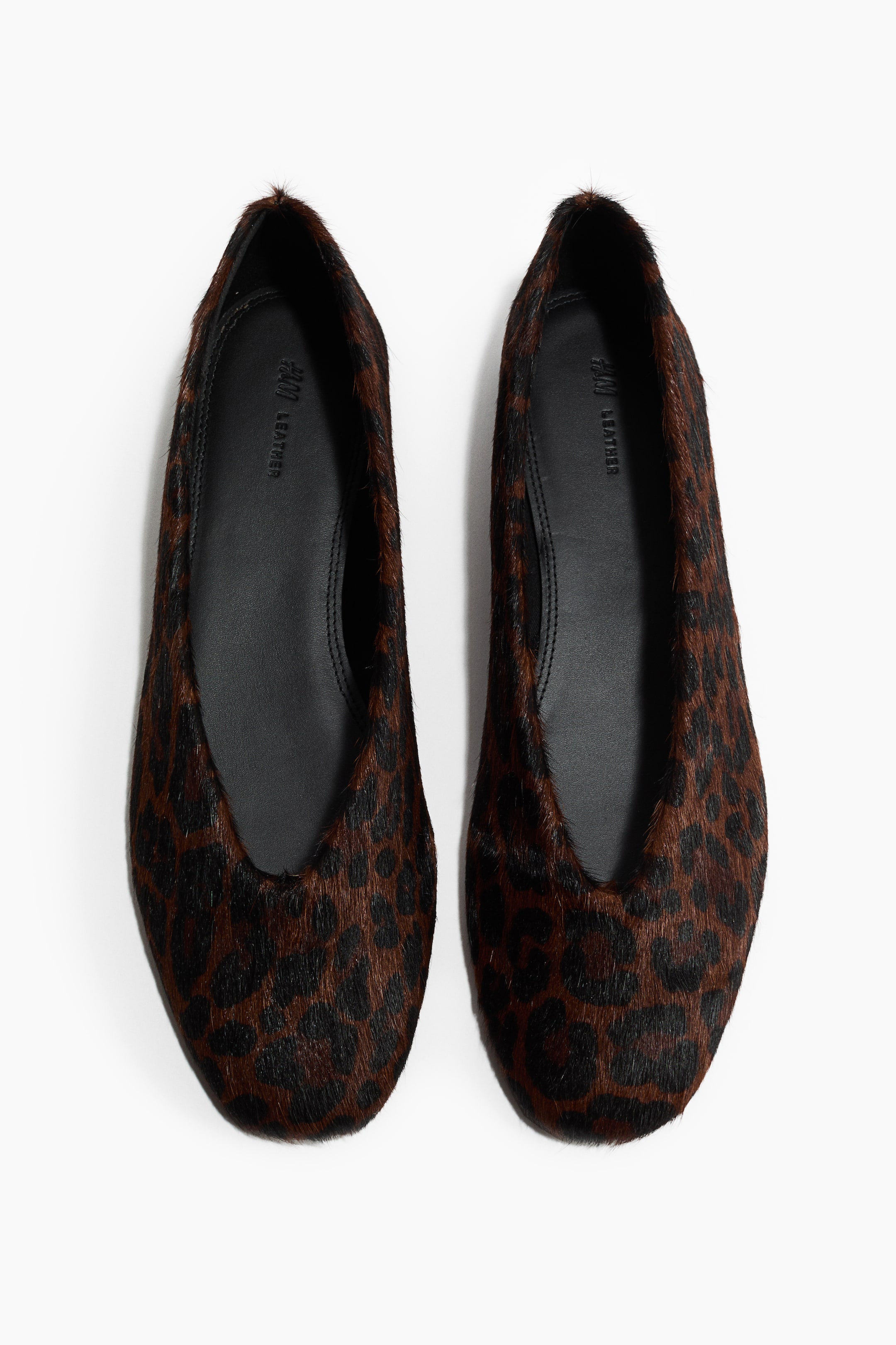 Leather Ballet Flats