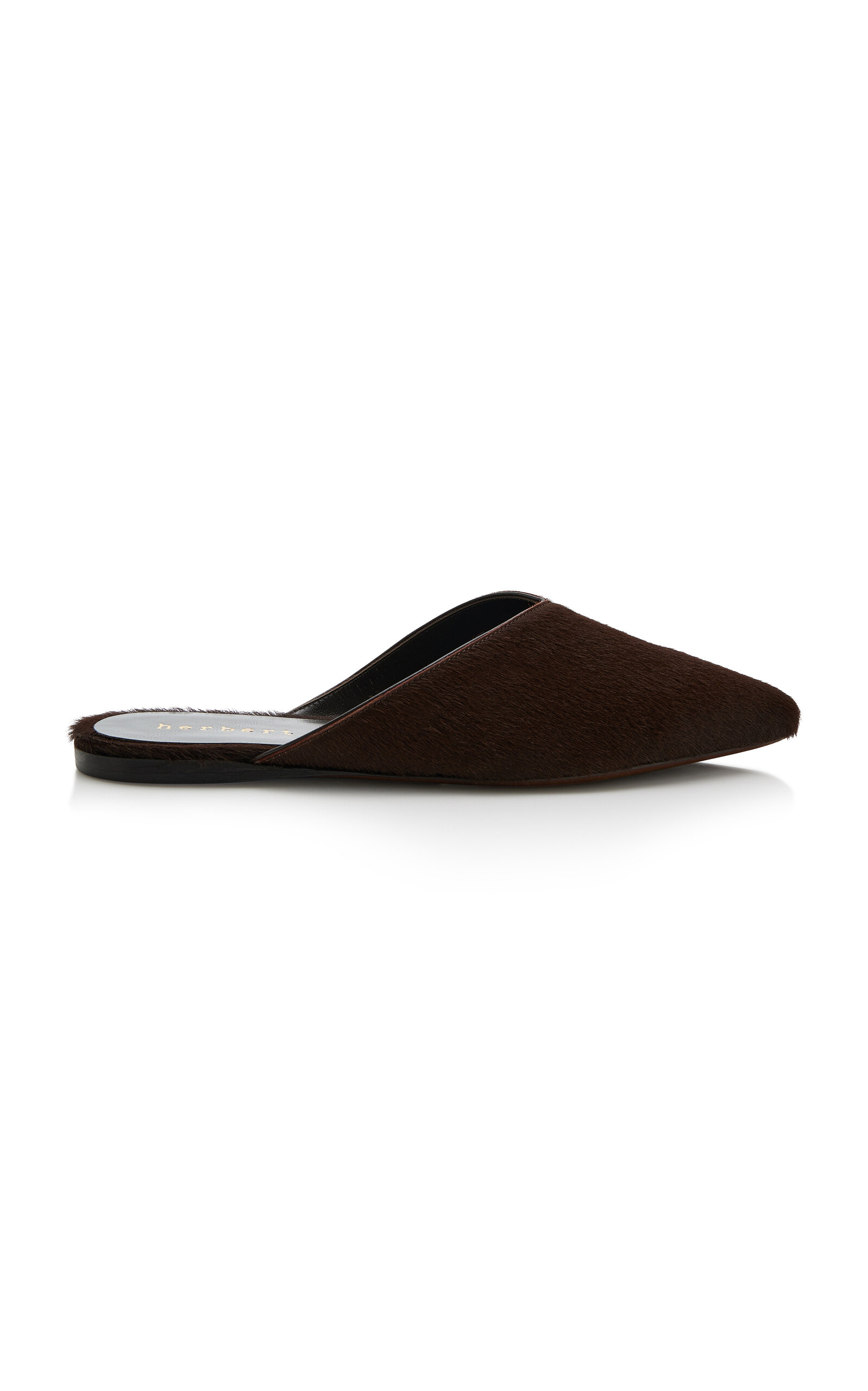Home Body Pony Hair Mules