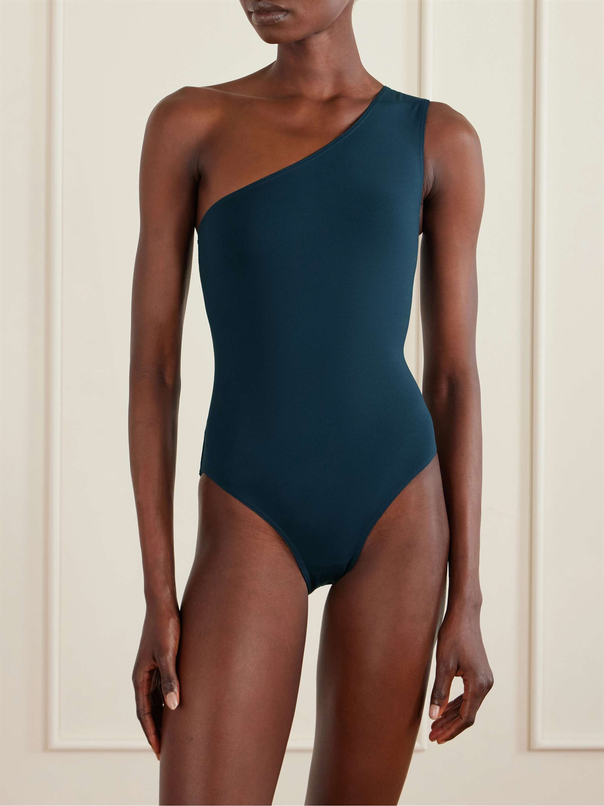 Les Essentiels Effigie One-Shoulder Swimsuit