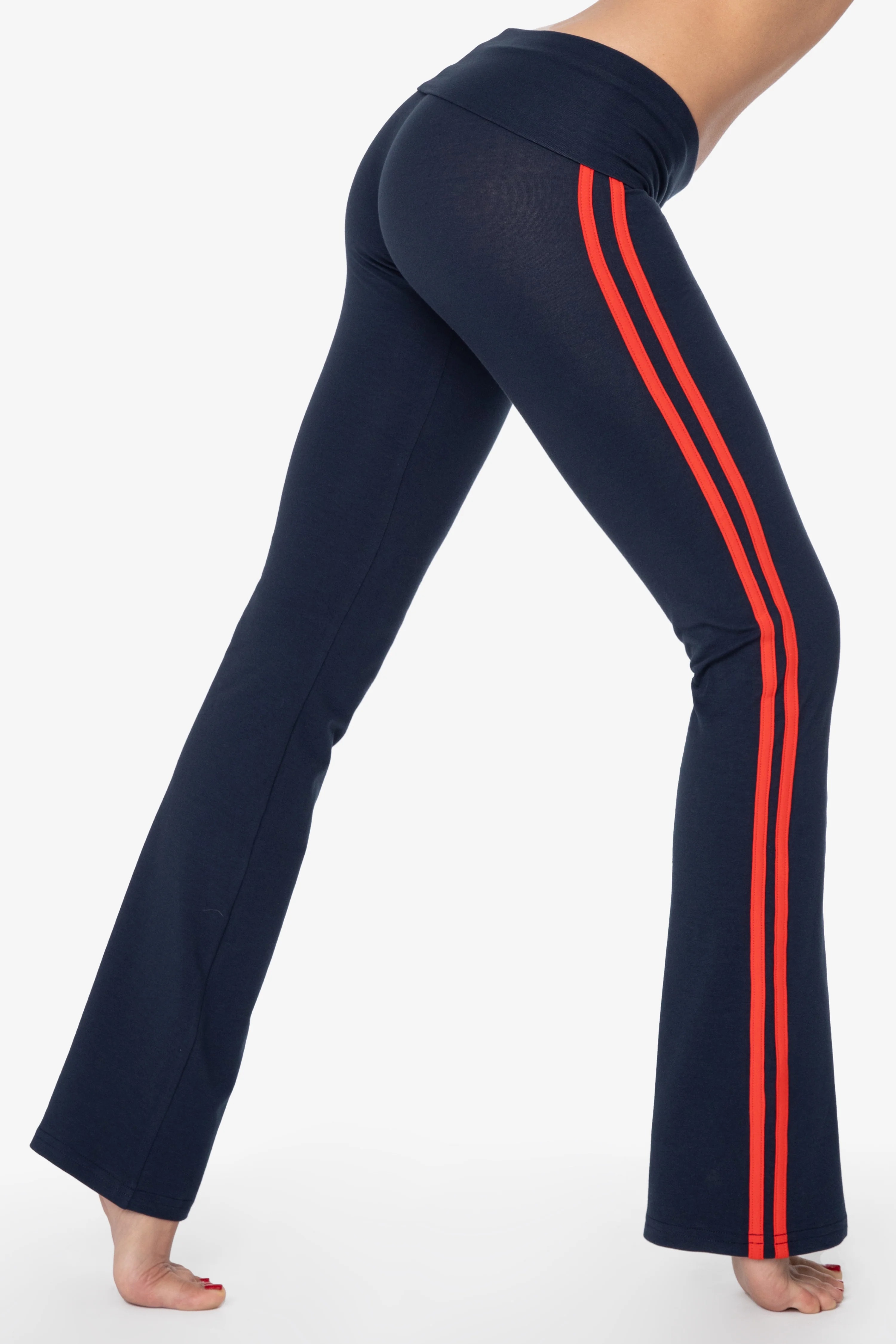 Los Angeles Apparel, Athletic Stripe Yoga Legging