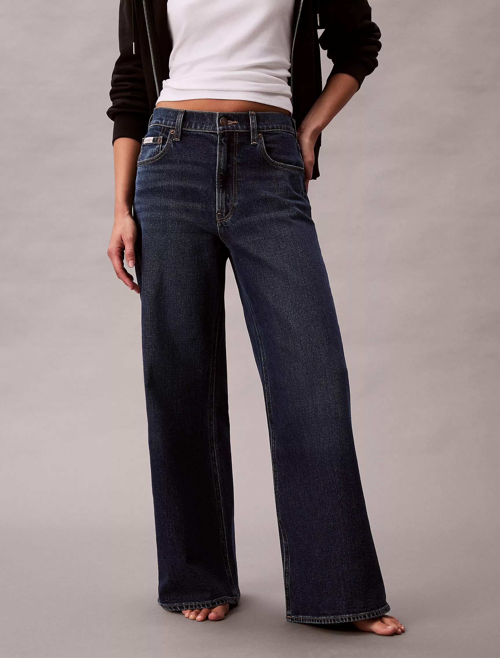 Ultra High Rise Wide Leg Jeans