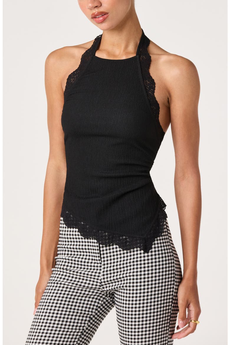 Zoe Lace Halter Top
