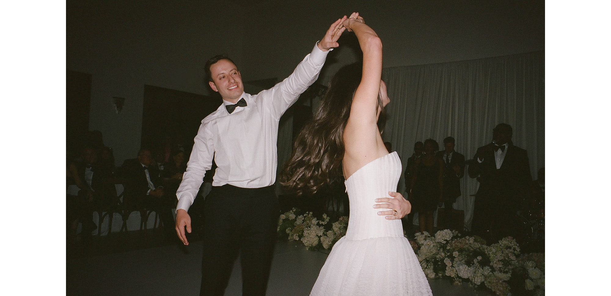 image of jordan and adam dancing.