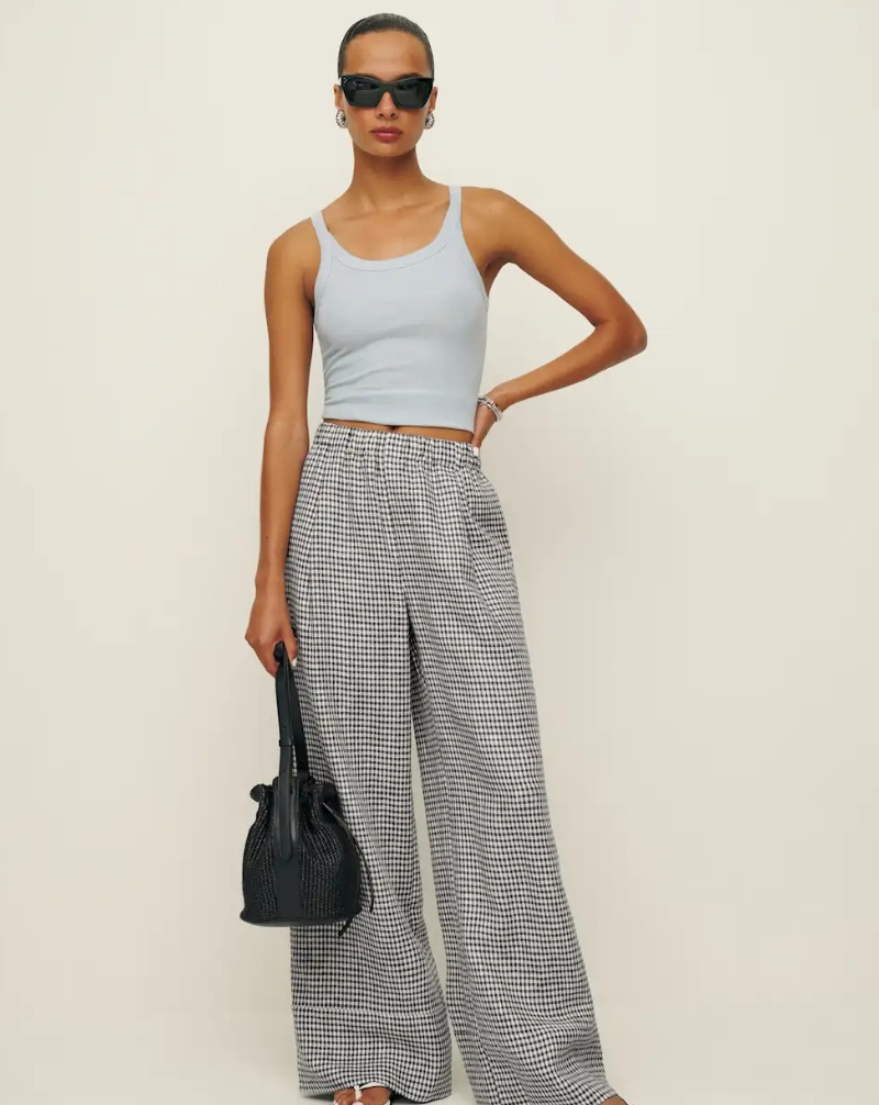 Fernando Linen Wide Leg Pant