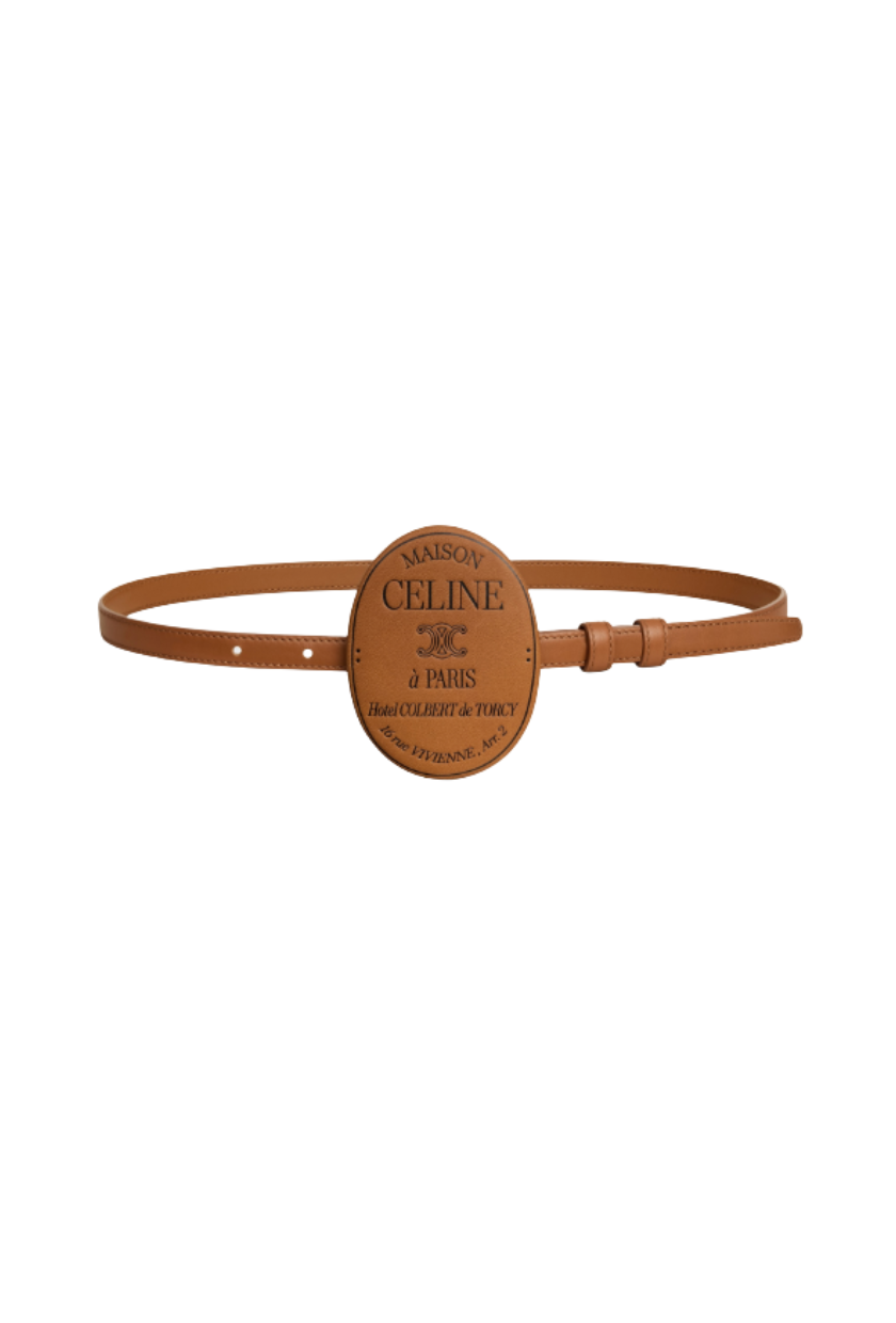 CELINE, Maison Celine Belt 13mm