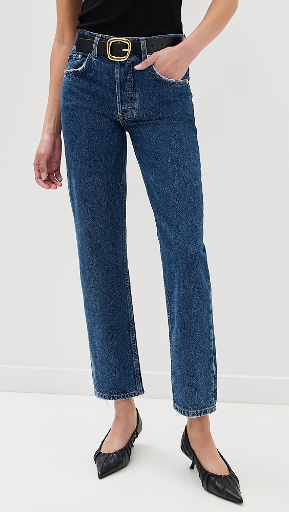 ANINE BING Kate Jeans - Washed Blue