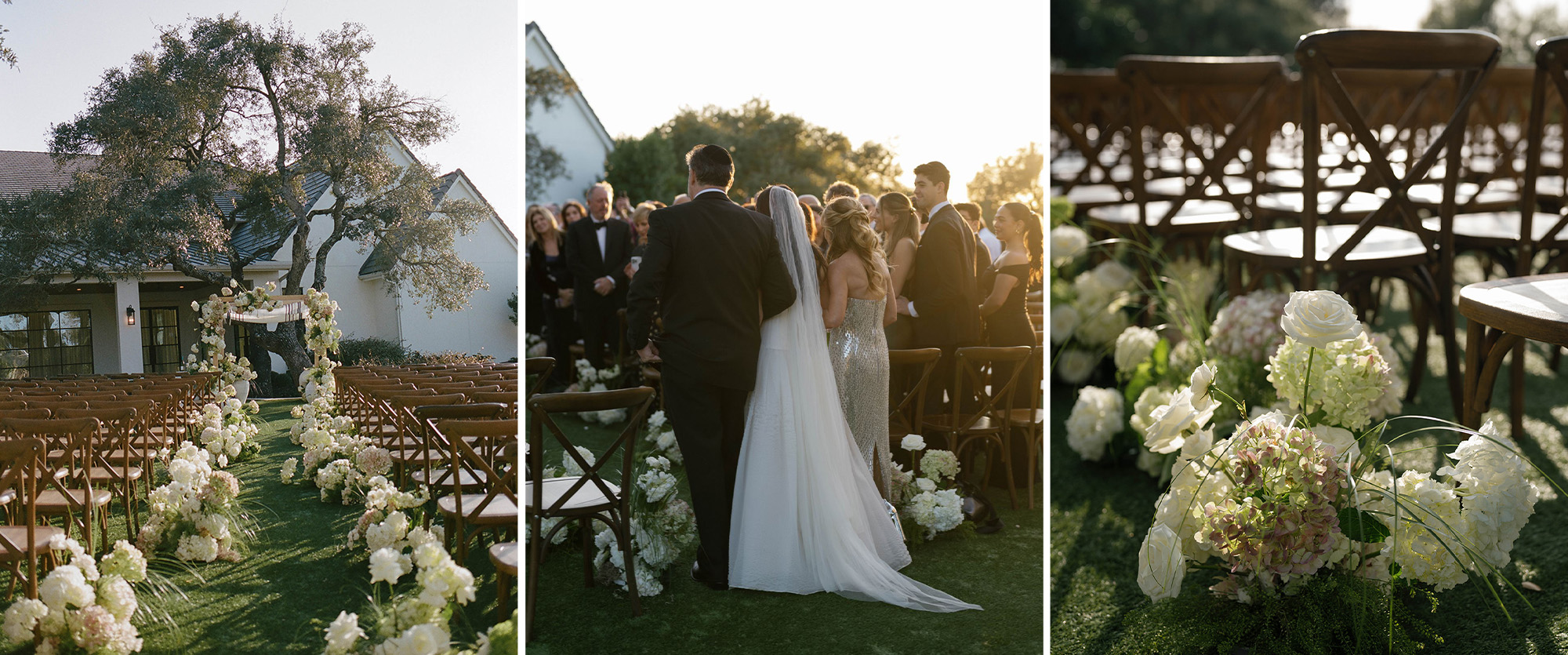 image of adam and jordan at their wedding ceremony.