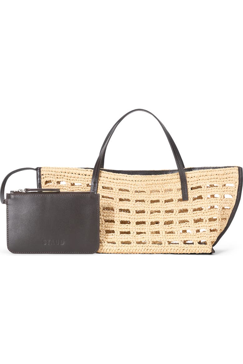 Mini Christos Raffia Tote