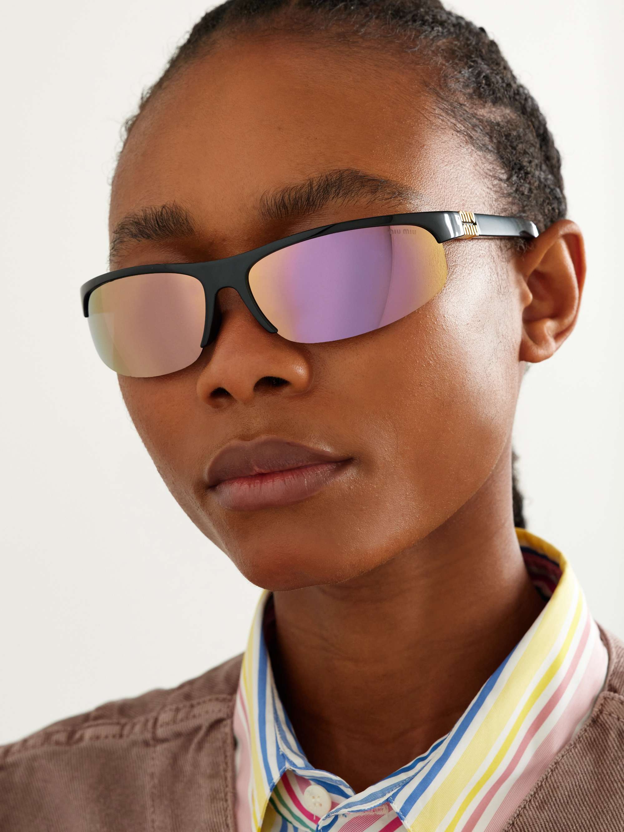 D-Frame Acetate Sunglasses