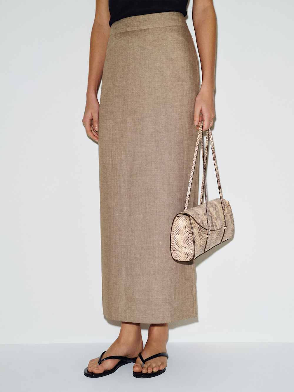 Lydia Linen Skirt