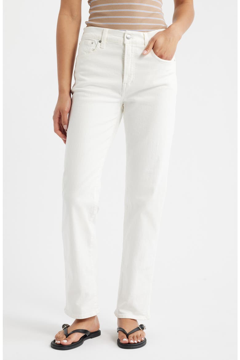 The Longline Straight Leg Jeans