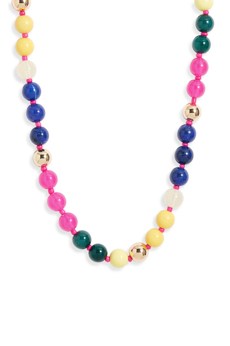 Round Beaded Necklace