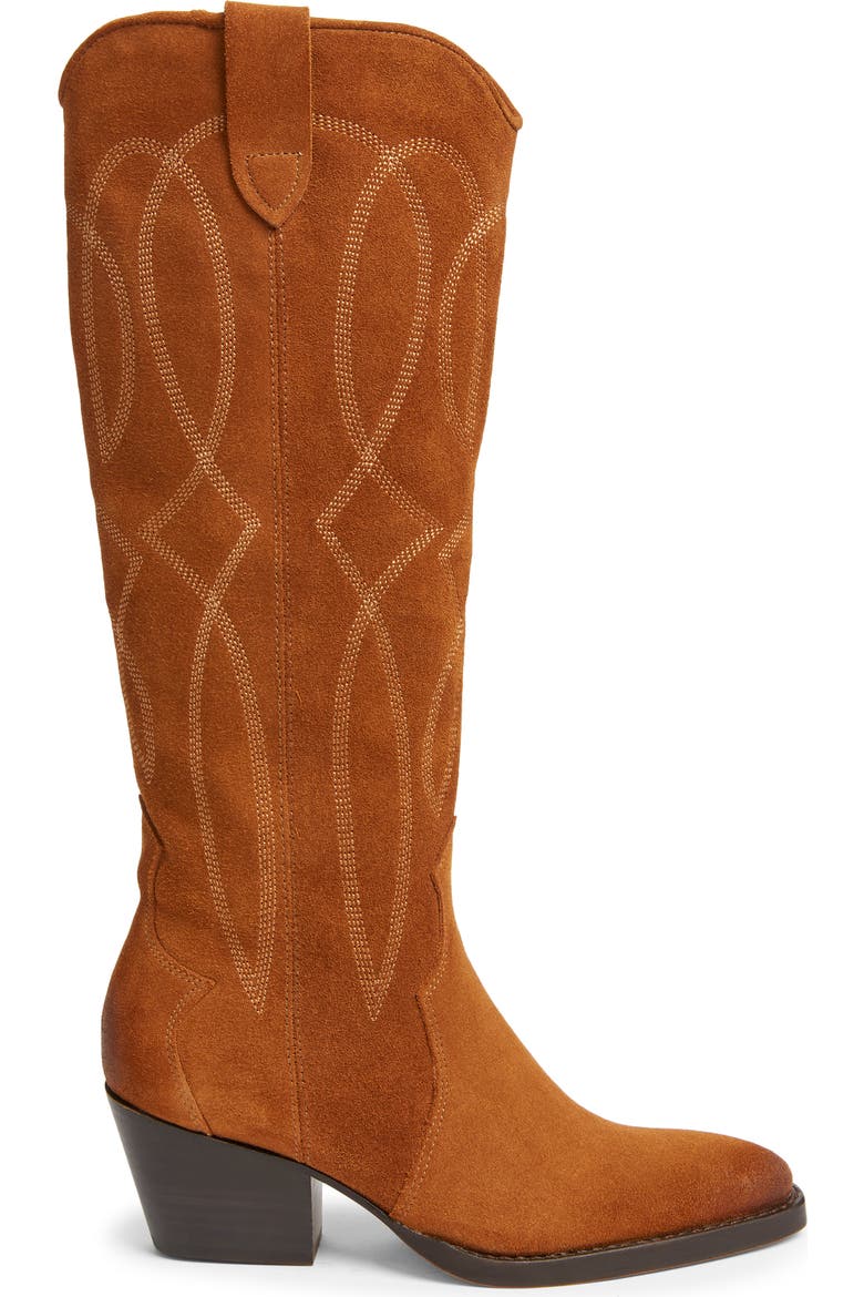 Klancy Knee High Western Boot