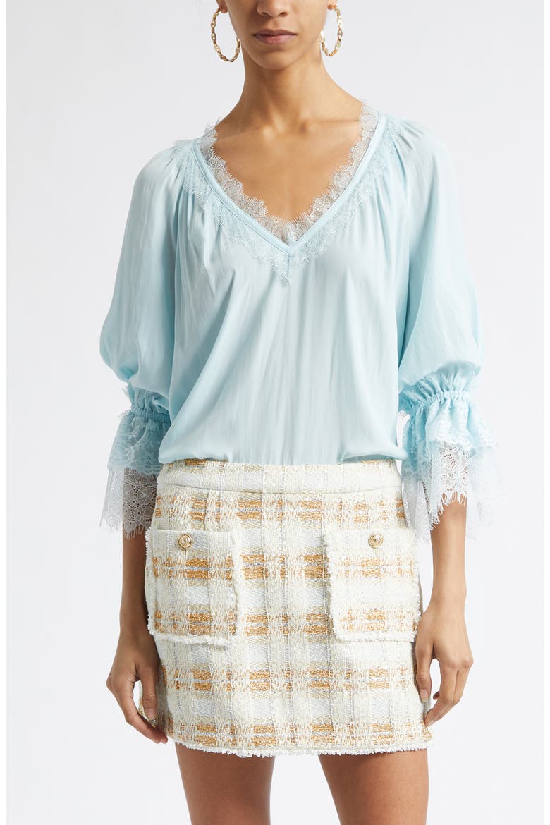 Lilah Lace Trim Top