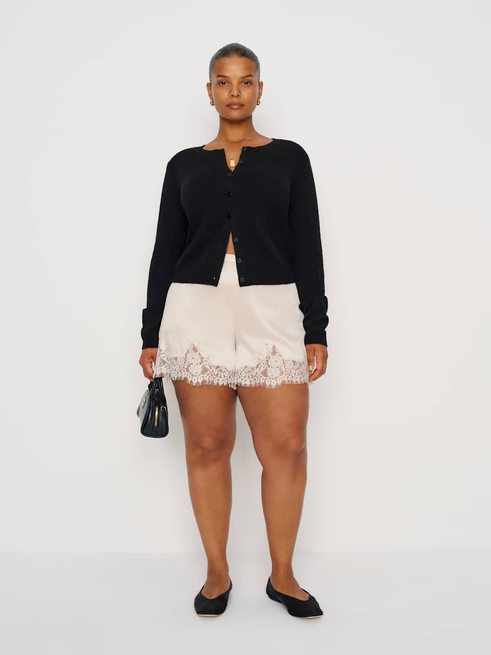 Fern Satin Short Es