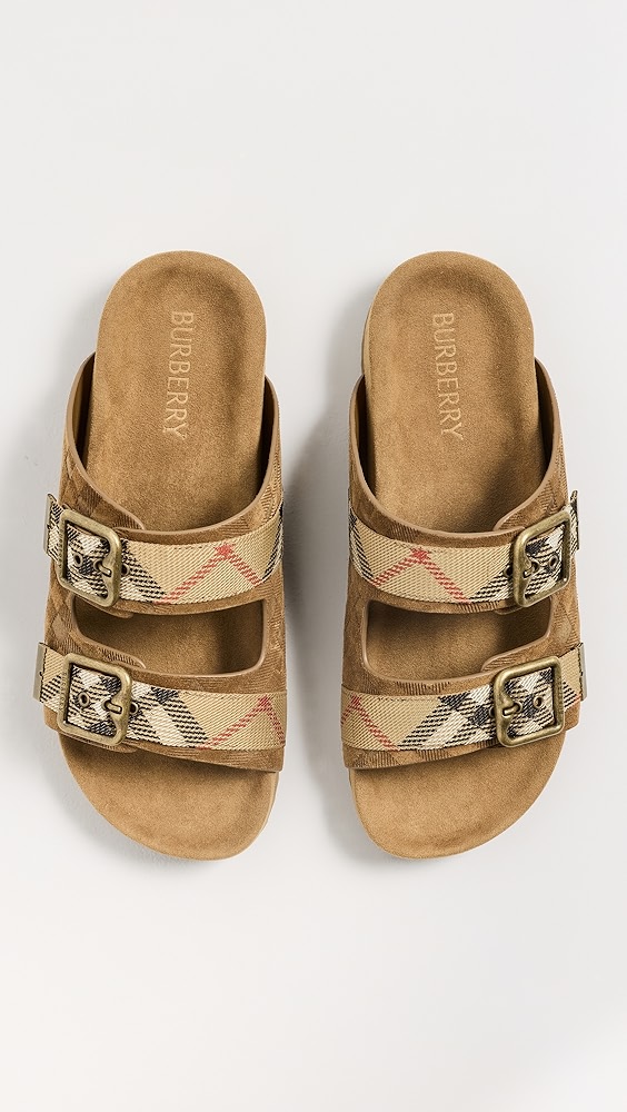 Suede Urchin Sandals - Jute