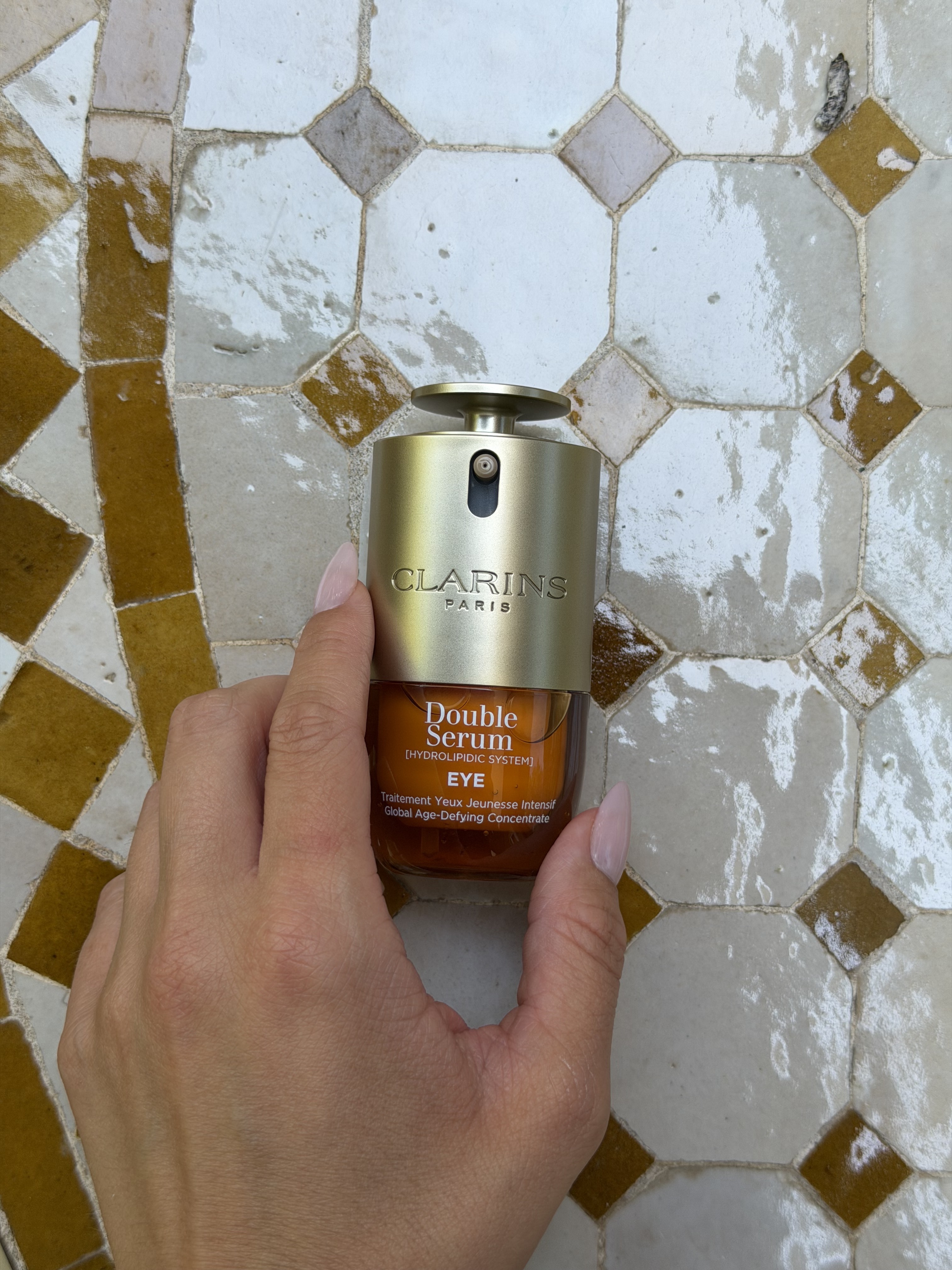 Clarins's new Double Serum Eye.