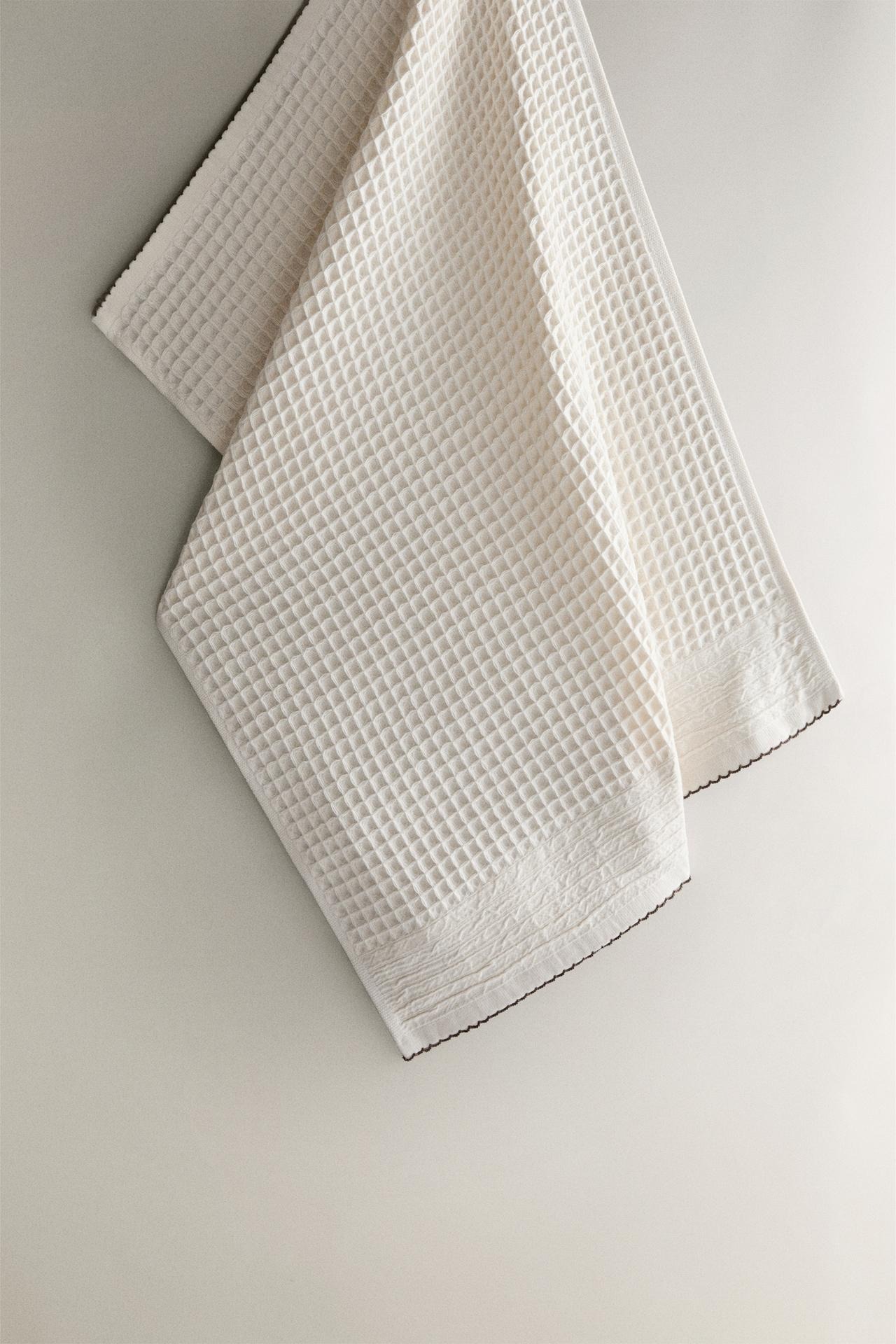 ZARA HOME, Waffle Kitchen Towel
