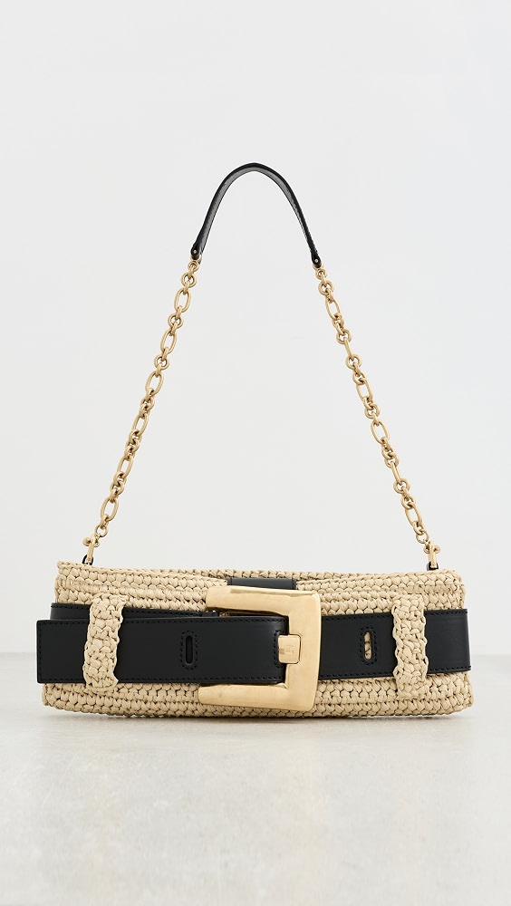 Anthem Clutch - Natural/noir