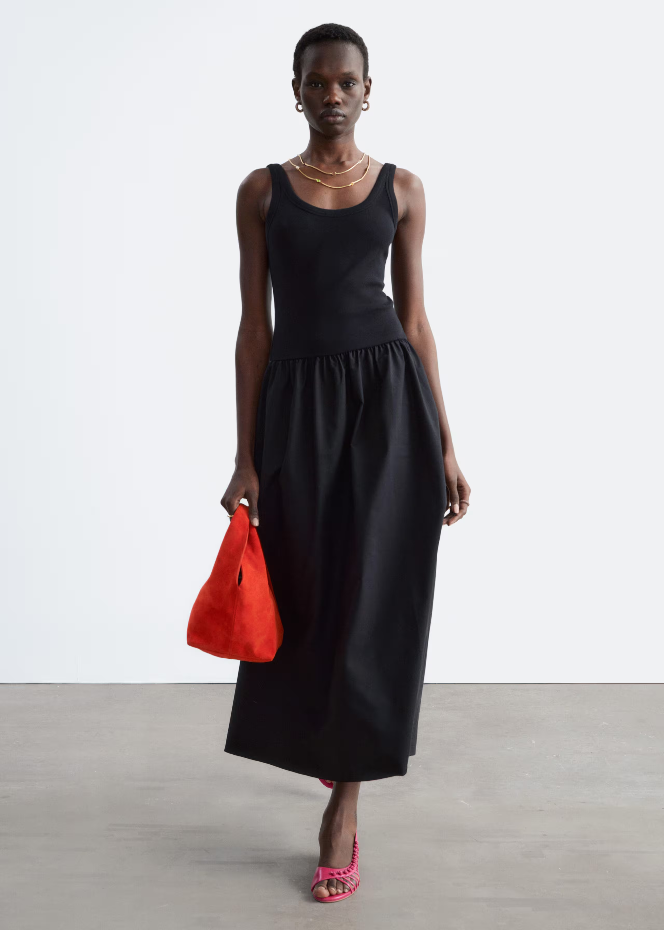 & Other Stories, Rib Midi Dress