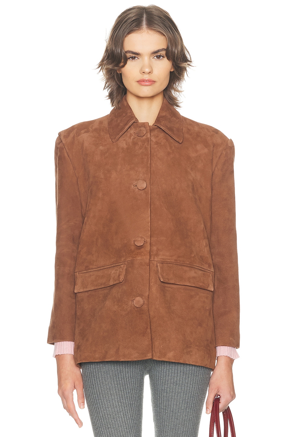 The Schoolhouse Jacket in Suede