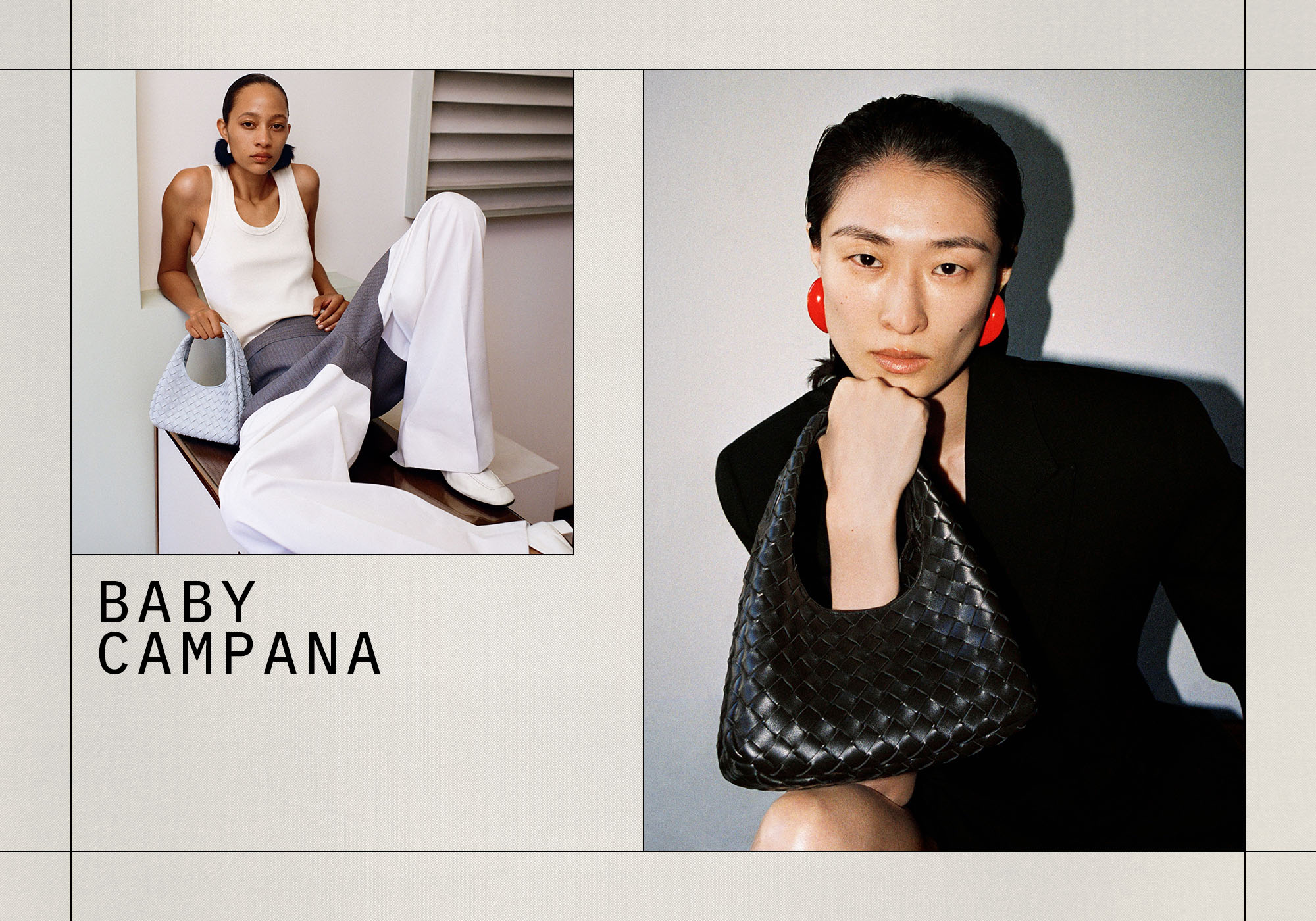 Bottega Veneta handbag campaign