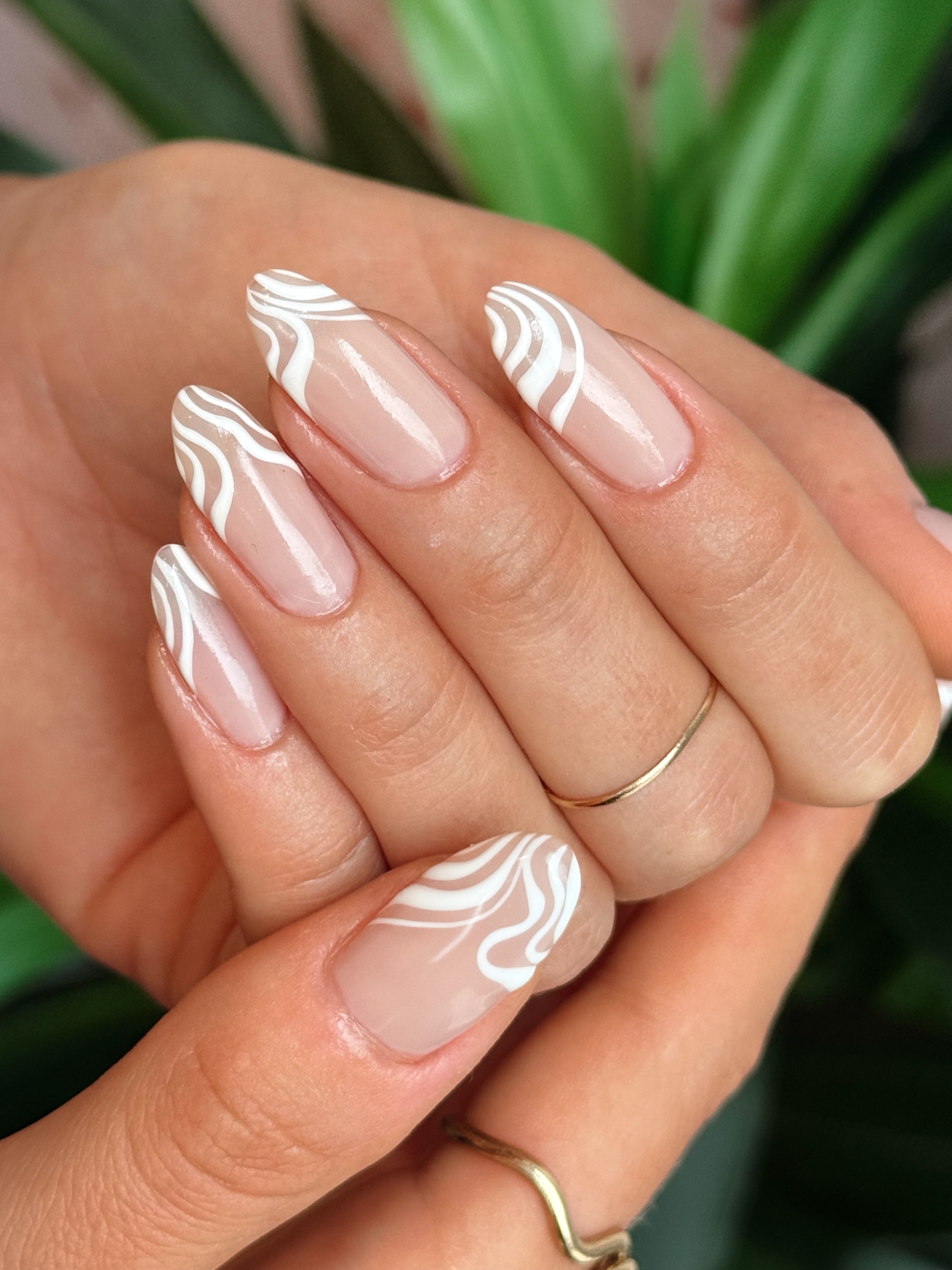 white nail designs