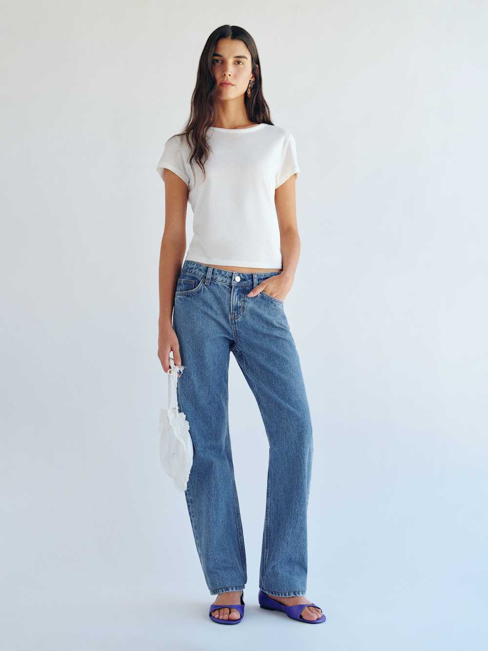 Charlee Low Rise Straight Leg Jeans
