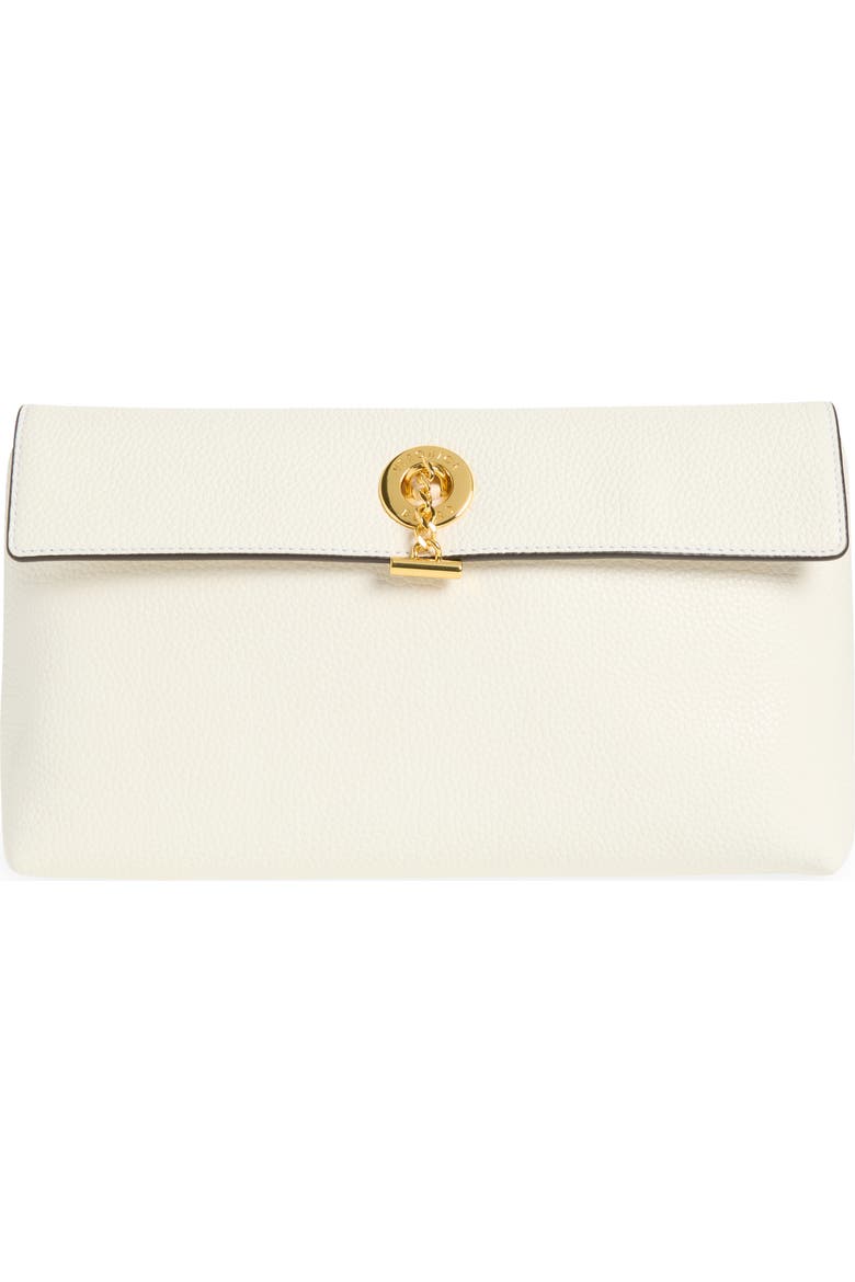 Anchor Leather Clutch