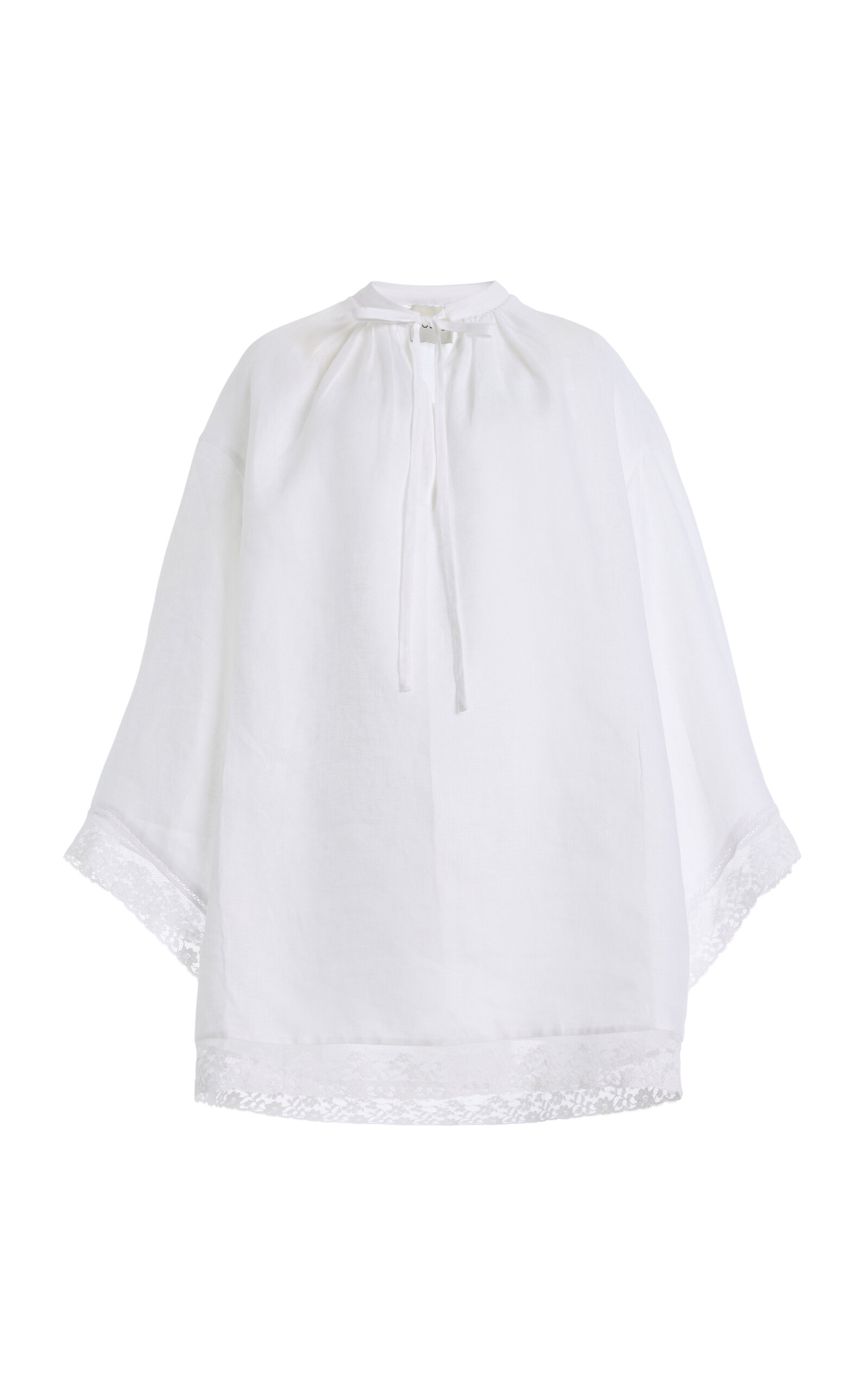 Exclusive La Isla Veronica Linen Mini Kaftan