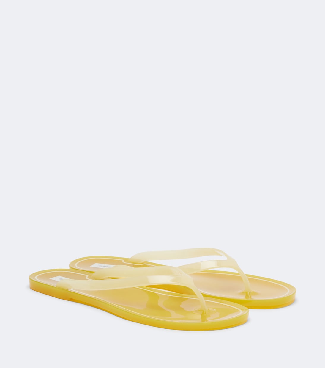 Jo Thong Sandals in Yellow - Christopher Esber