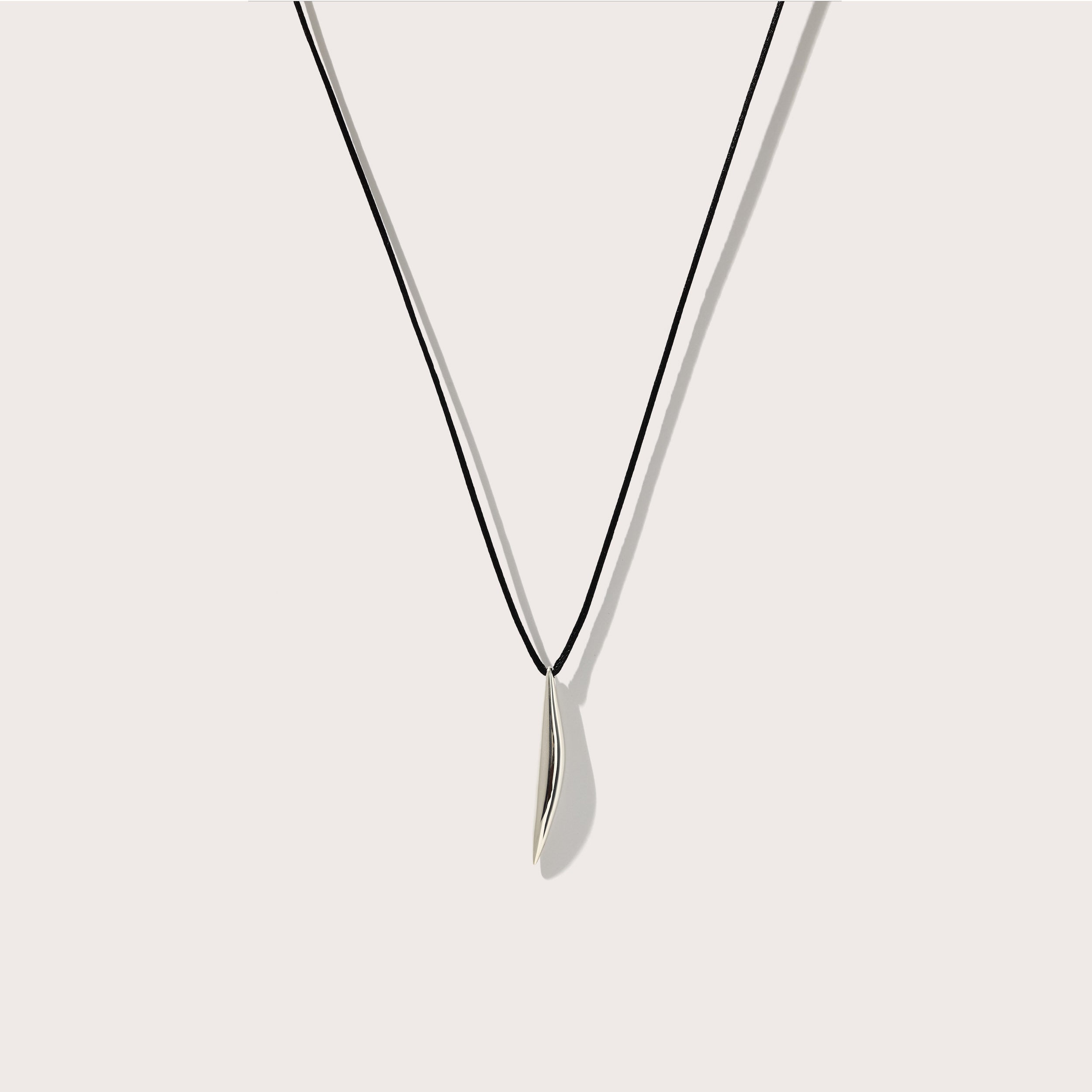 Cord Cinder Necklace