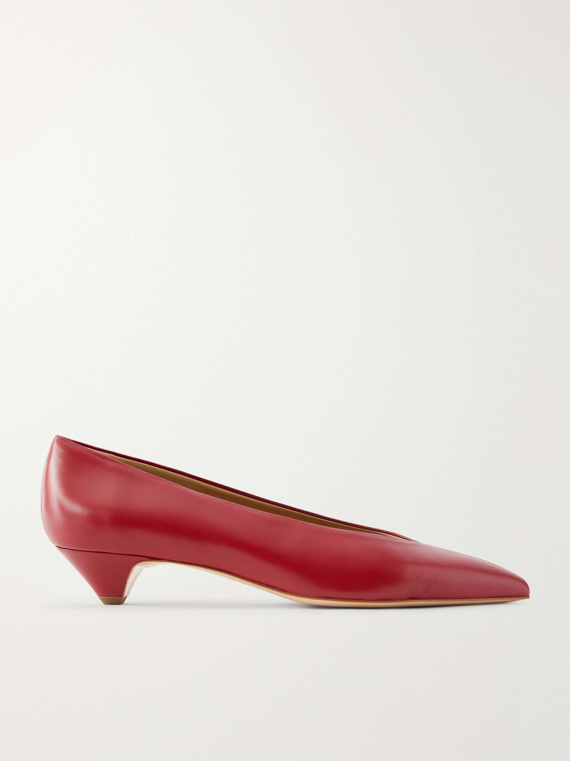 The Trap Leather Pumps