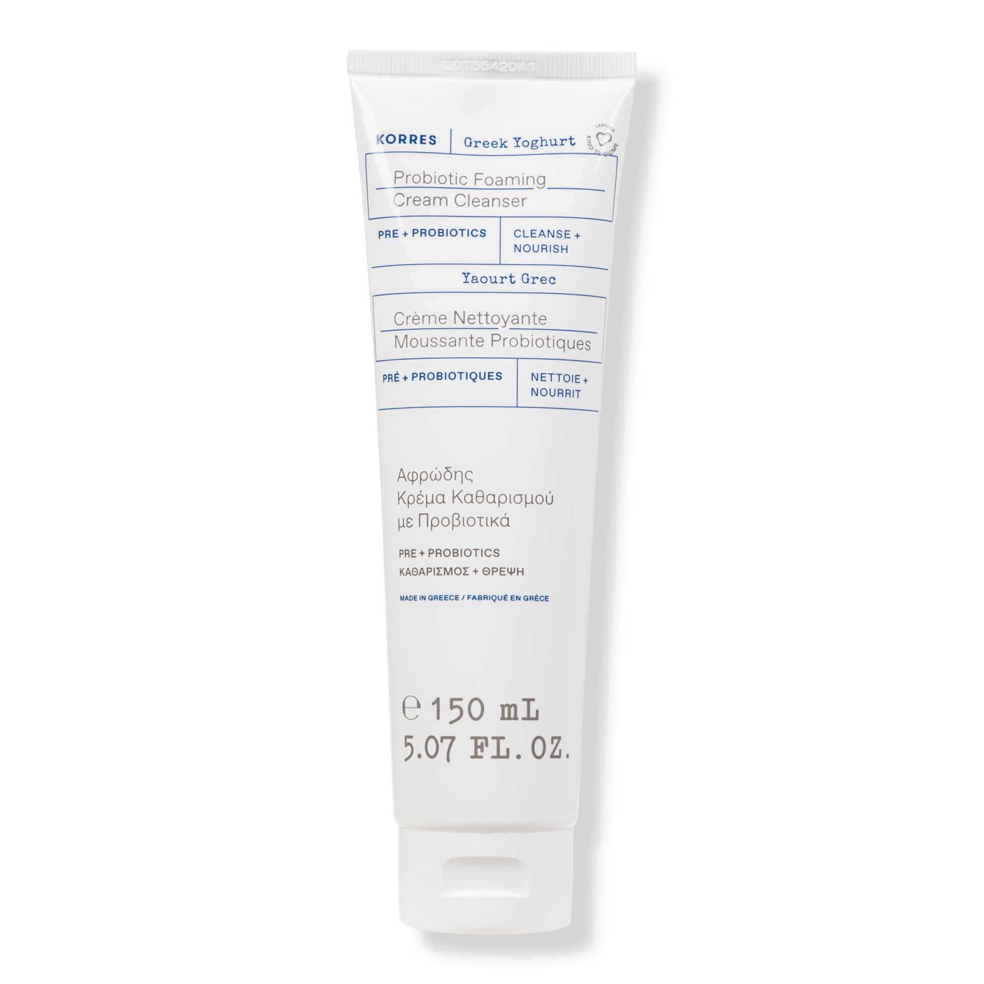 Greek Yoghurt Foaming Cream Cleanser - 5.07 Oz