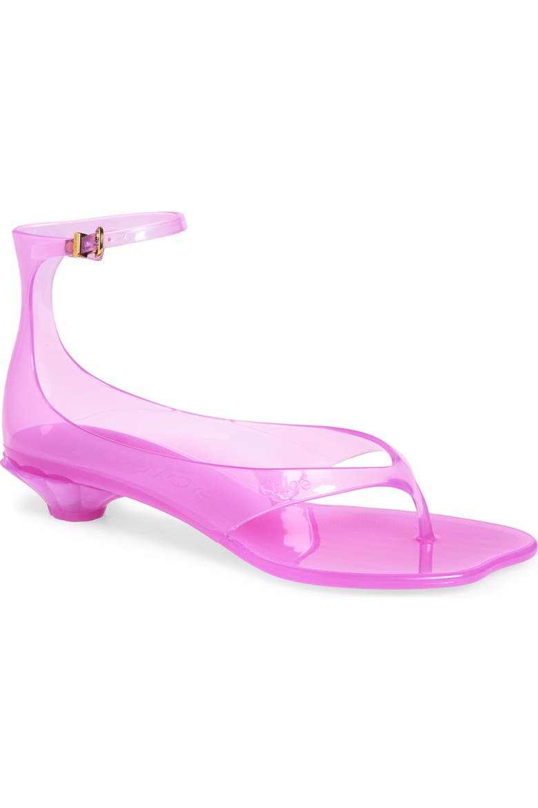 Jelly Ankle Strap Sandal