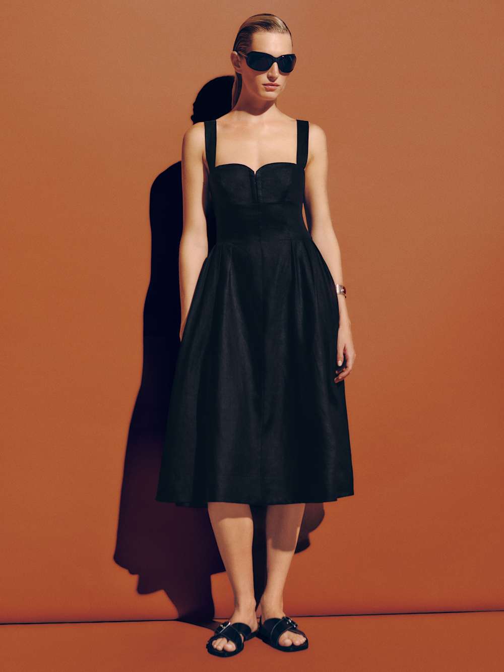 Roma Linen Dress