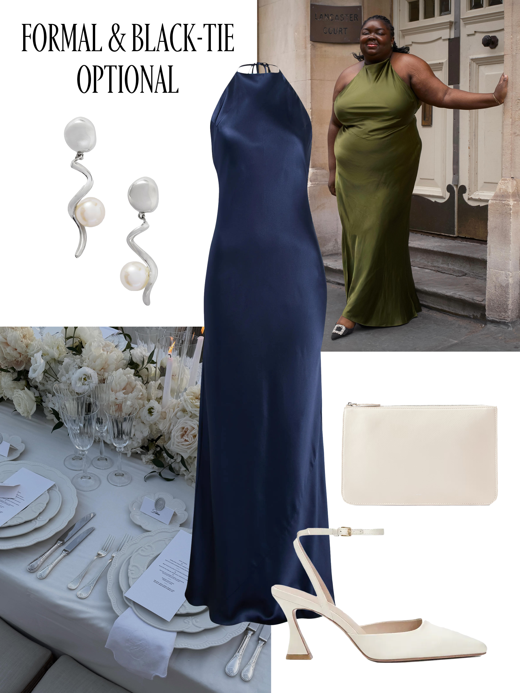 Best wedding guest dress for black-tie and formal attire