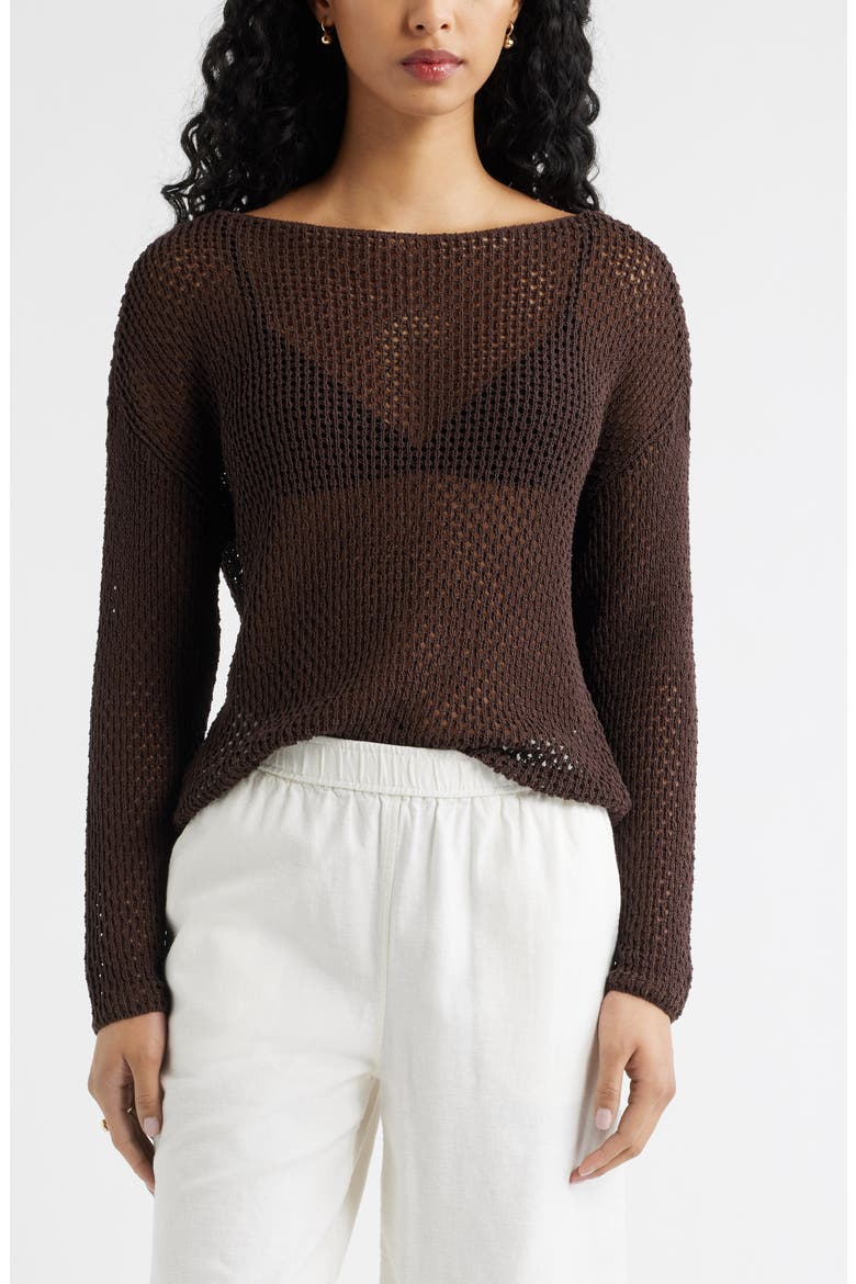 Open Stitch Sweater