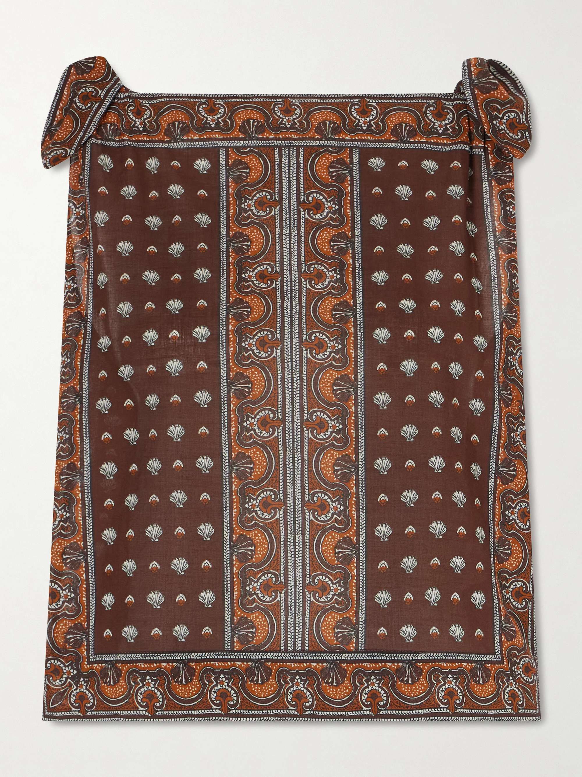 Amalia Printed Organic Cotton Top