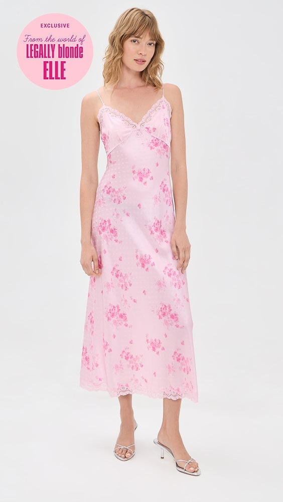 Manuela Dress - Blushing Blonde