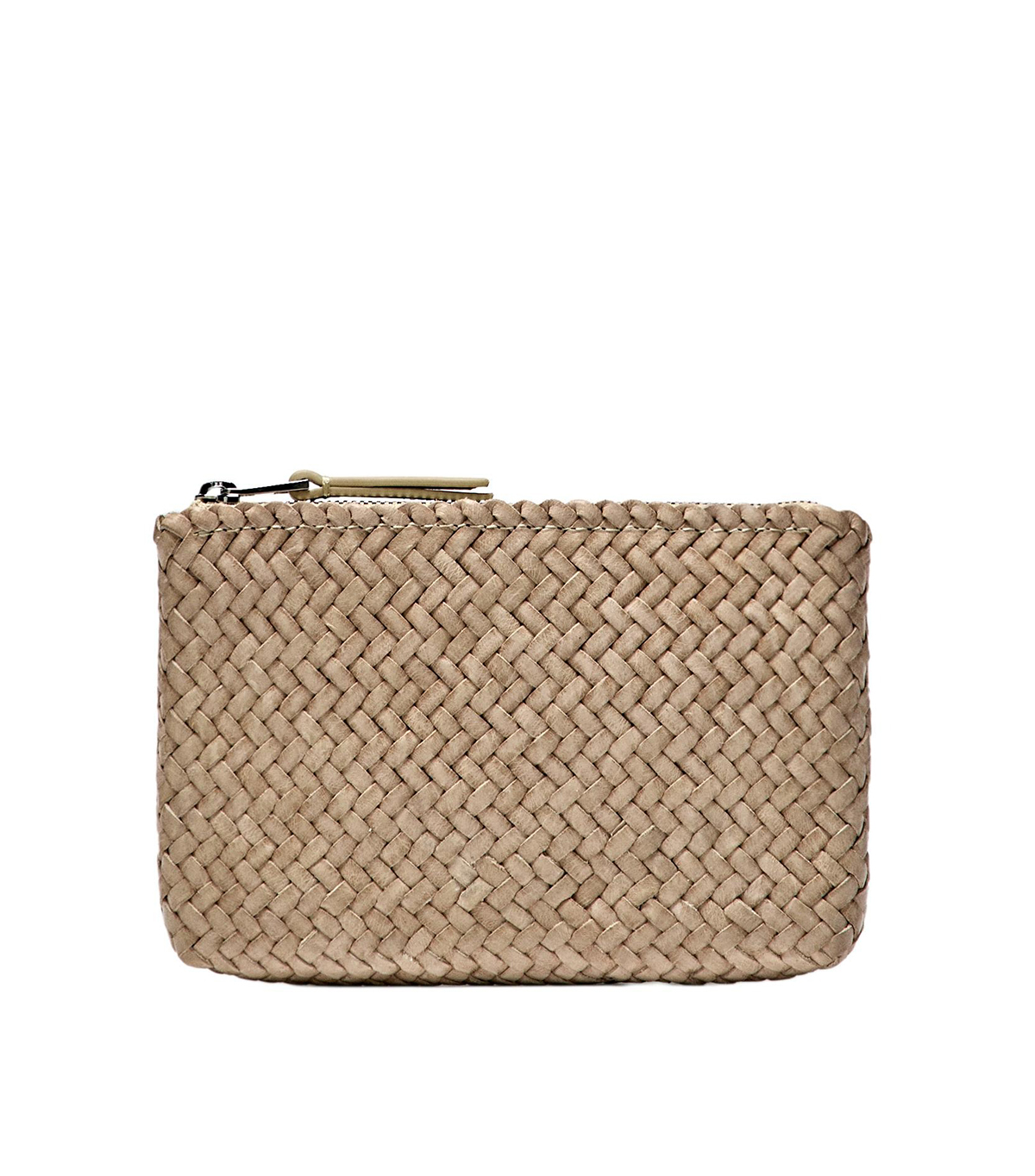 Massimo Dutti, Braided Nappa Leather Pouch Bag