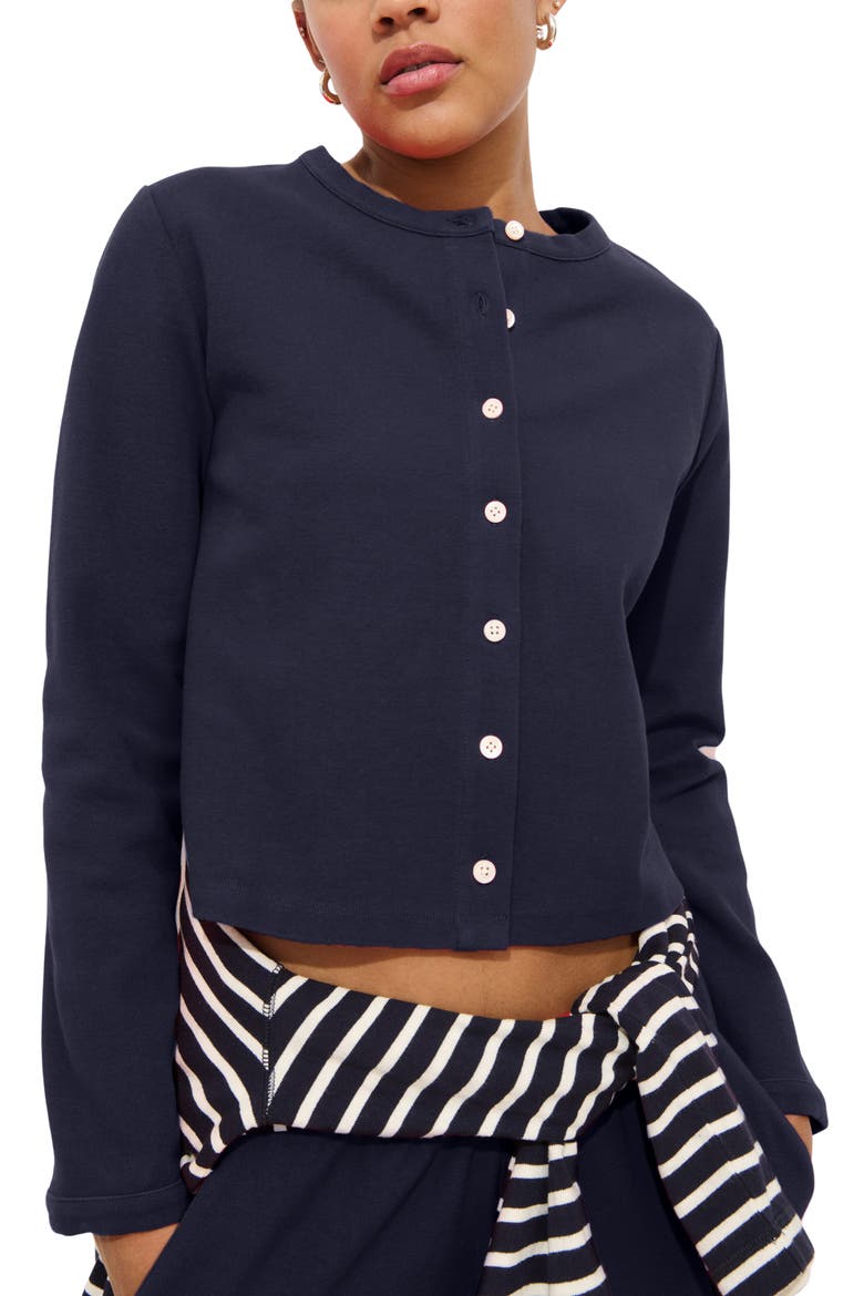 Coco Sport Stretch Cotton Cardigan