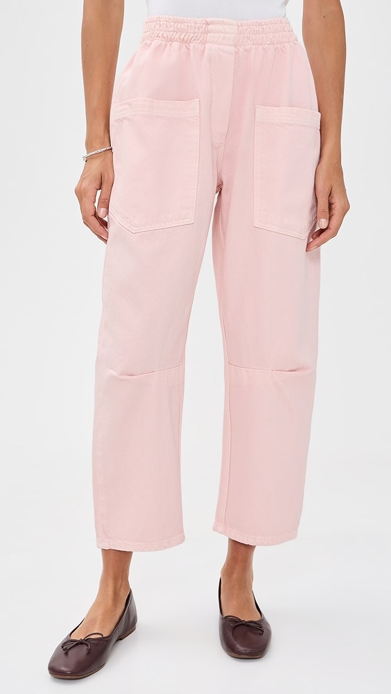Travis Cotton Pants - Pale Pink